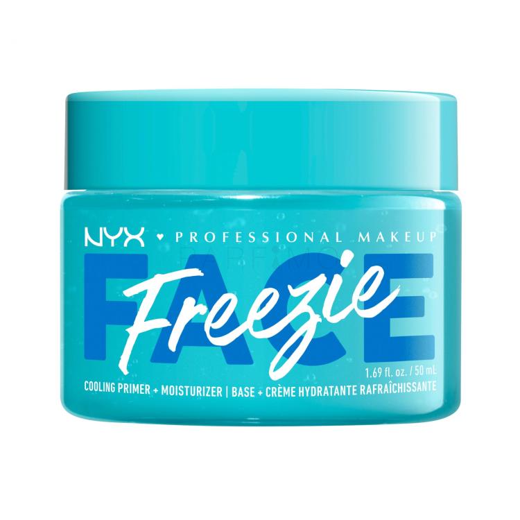 NYX Professional Makeup Face Freezie Cooling Primer + Moisturizer Podlaga za ličila za ženske 50 ml