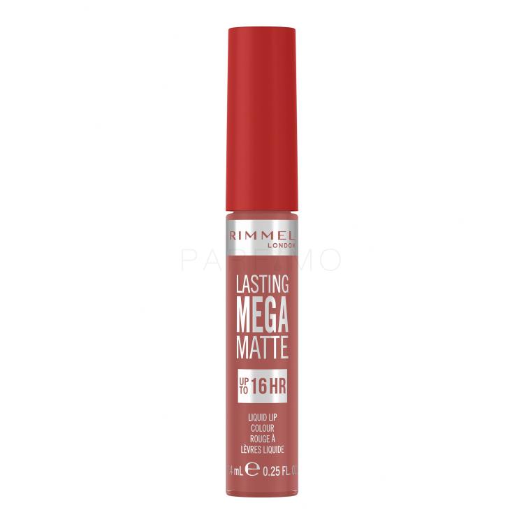 Rimmel London Lasting Mega Matte Liquid Lip Colour Šminka za ženske 7,4 ml Odtenek Pink Blink