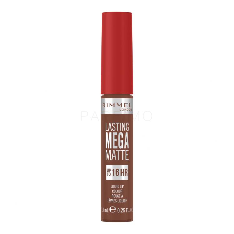 Rimmel London Lasting Mega Matte Liquid Lip Colour Šminka za ženske 7,4 ml Odtenek Lovebite