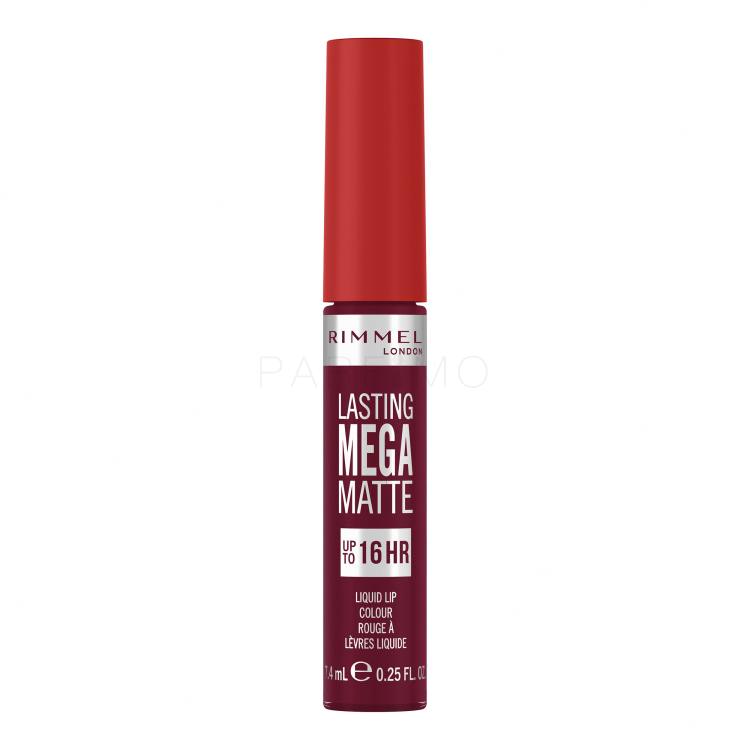 Rimmel London Lasting Mega Matte Liquid Lip Colour Šminka za ženske 7,4 ml Odtenek Plum This Show