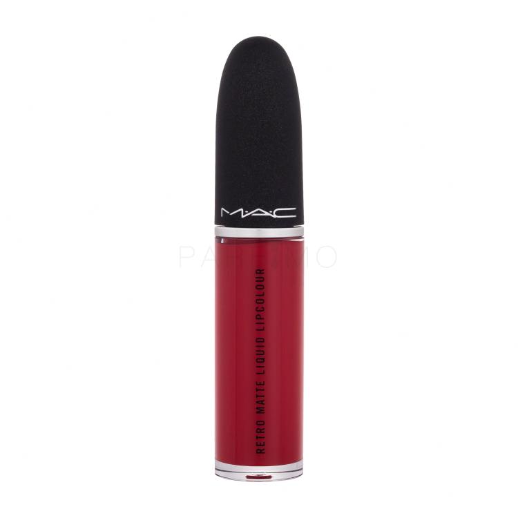 MAC Retro Matte Liquid Lipcolour Šminka za ženske 5 ml Odtenek 134 Ruby Phew!