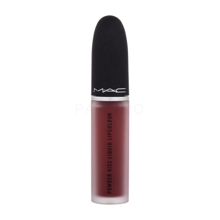 MAC Powder Kiss Liquid Šminka za ženske 5 ml Odtenek 977 Fashion Emergency