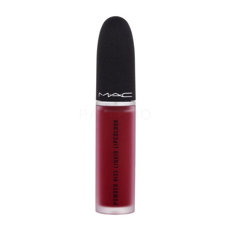 MAC Powder Kiss Liquid Šminka za ženske 5 ml Odtenek 981 Haute Pants