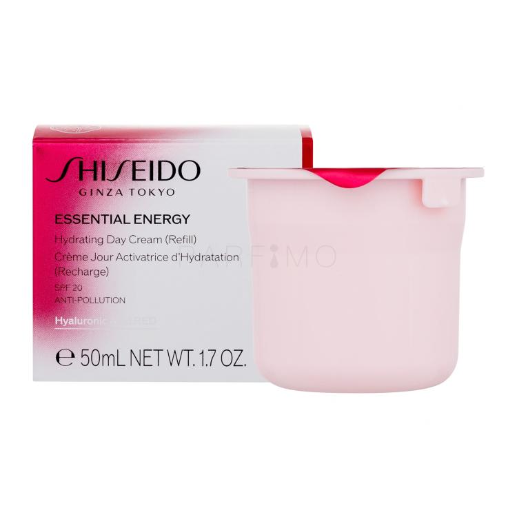 Shiseido Essential Energy Hydrating Day Cream SPF20 Dnevna krema za obraz za ženske polnilo 50 ml