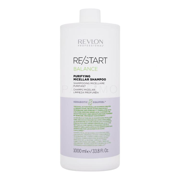 Revlon Professional Re/Start Balance Purifying Micellar Shampoo Šampon za ženske 1000 ml