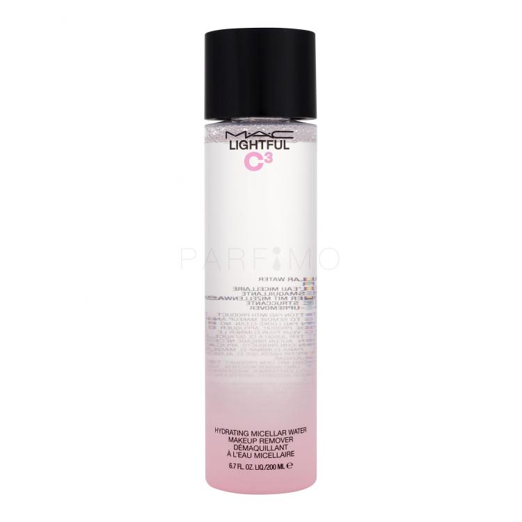 MAC Lightful C3 Micellar Water Makeup Remover Micelarna vodica za ženske 200 ml