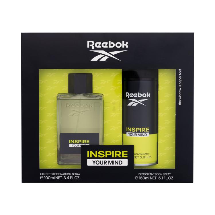 Reebok Inspire Your Mind Darilni set toaletna voda 100 ml + deodorant 150 ml