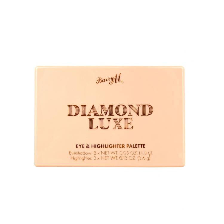 Barry M Diamond Luxe Eye &amp; Highlighter Palette Senčilo za oči za ženske 22,8 g