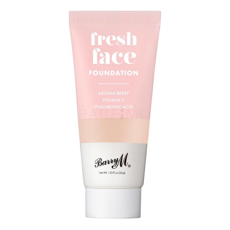 Barry M Fresh Face Foundation Puder za ženske 35 ml Odtenek 5