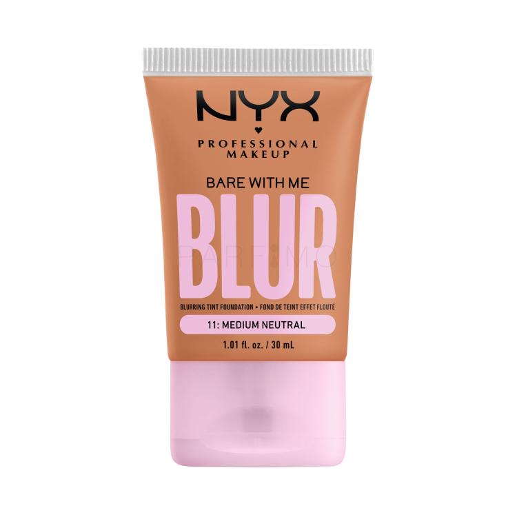 NYX Professional Makeup Bare With Me Blur Tint Foundation Puder za ženske 30 ml Odtenek 11 Medium Neutral