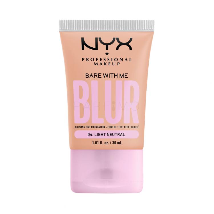 NYX Professional Makeup Bare With Me Blur Tint Foundation Puder za ženske 30 ml Odtenek 04 Light Neutral