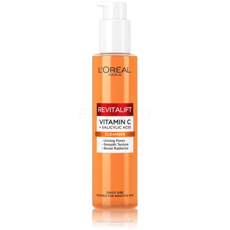 L&#039;Oréal Paris Revitalift Clinical Vitamin C + Salicylic Acid Cleanser Čistilna pena 150 ml