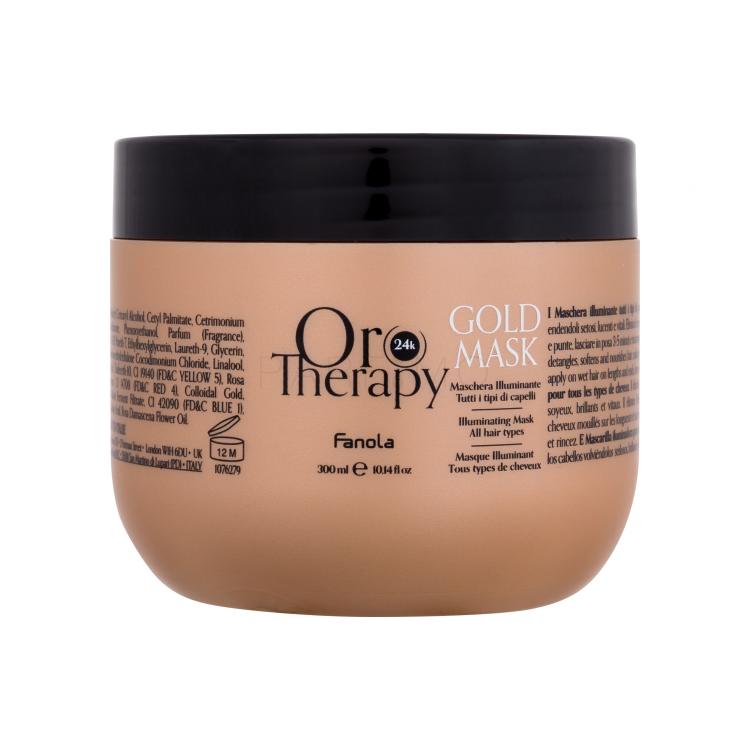 Fanola Oro Therapy 24K Gold Mask Maska za lase za ženske 300 ml