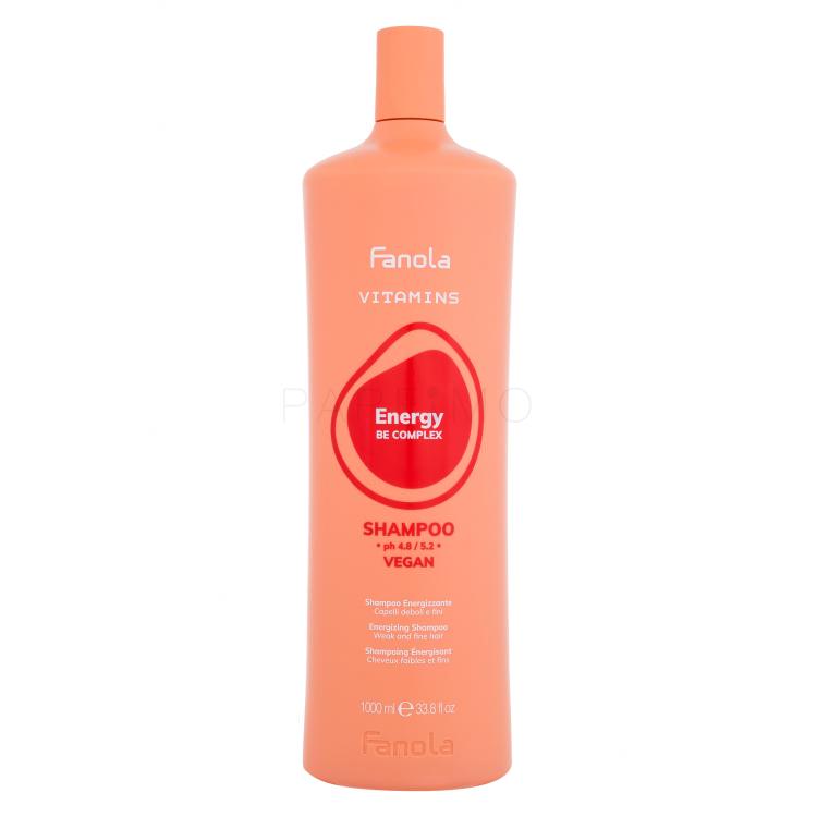 Fanola Vitamins Energy Shampoo Šampon za ženske 1000 ml