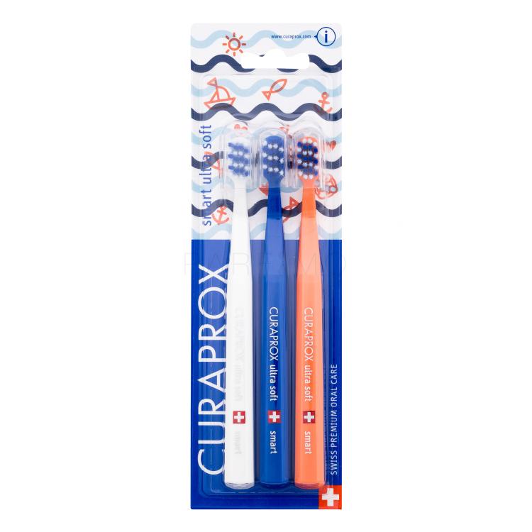 Curaprox Smart Ultra Soft Trio Sailing Limited Edition Zobna ščetka Set