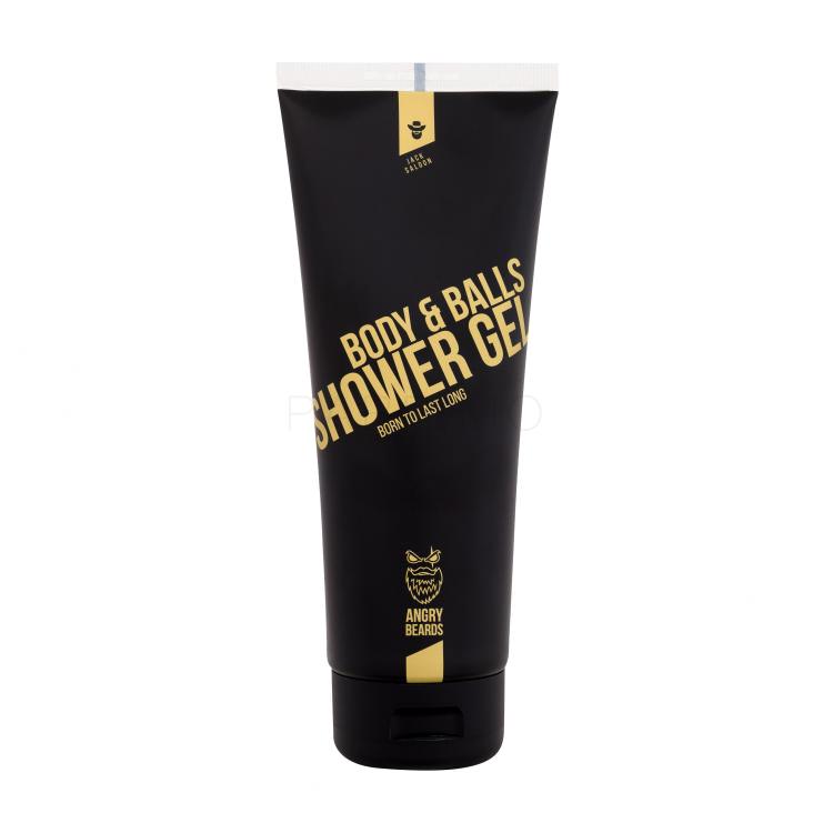 Angry Beards Body &amp; Balls Shower Gel Jack Saloon Gel za prhanje za moške 230 ml