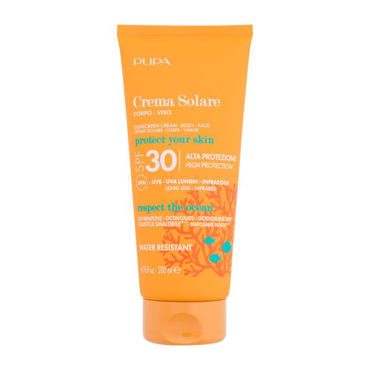 Pupa Sunscreen Cream SPF30 Zaščita pred soncem za telo 200 ml