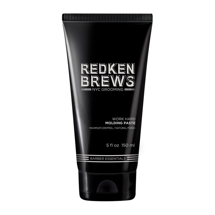 Redken Brews Hard Molding Paste Vosek za lase za moške 150 ml