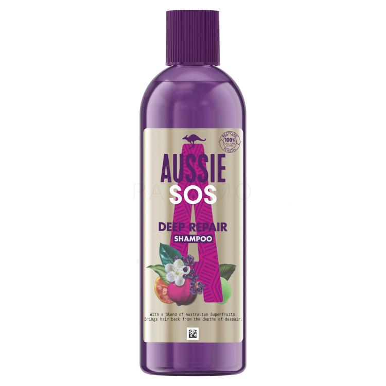 Aussie SOS Deep Repair Shampoo Šampon za ženske 290 ml