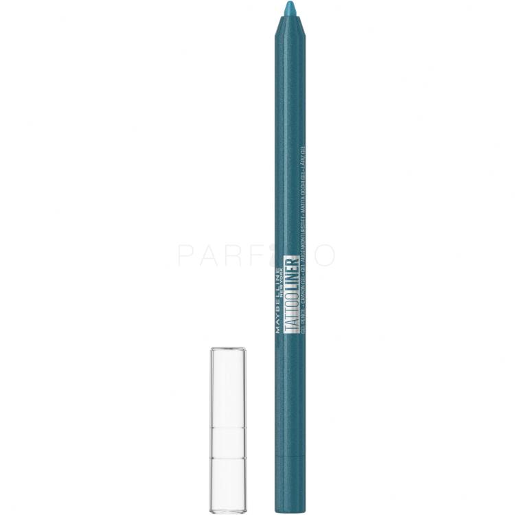 Maybelline Tattoo Liner Gel Pencil Svinčnik za oči za ženske 1,3 g Odtenek 814 Blue Disco