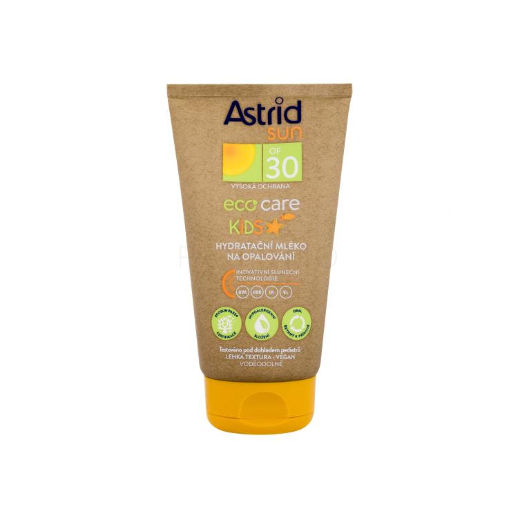 Astrid Sun Kids Eco Care Protection Moisturizing Milk SPF30 Zaščita pred soncem za telo za otroke 150 ml
