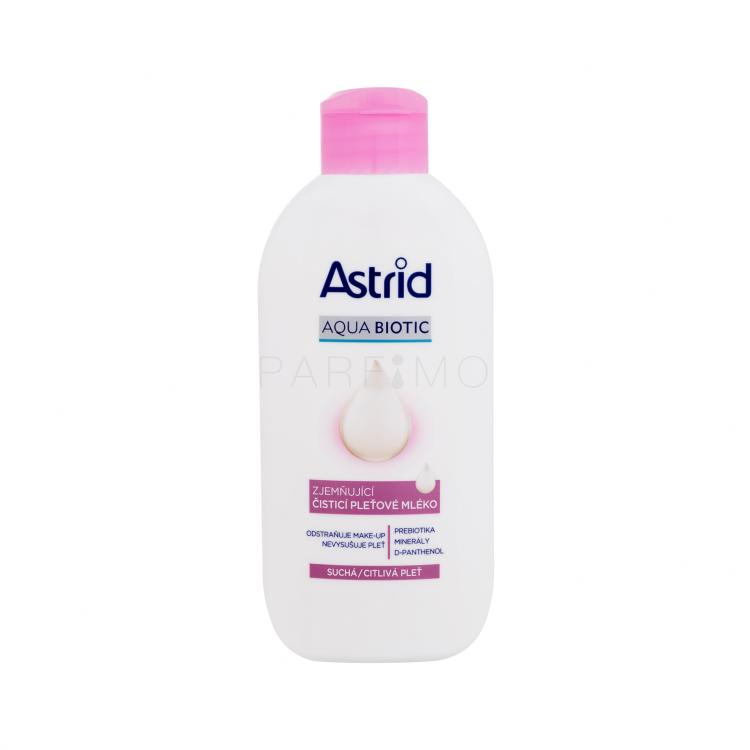 Astrid Aqua Biotic Softening Cleansing Milk Čistilno mleko za ženske 200 ml