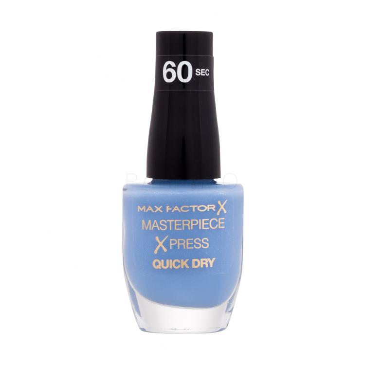 Max Factor Masterpiece Xpress Quick Dry Lak za nohte za ženske 8 ml Odtenek 855 Blue Me Away