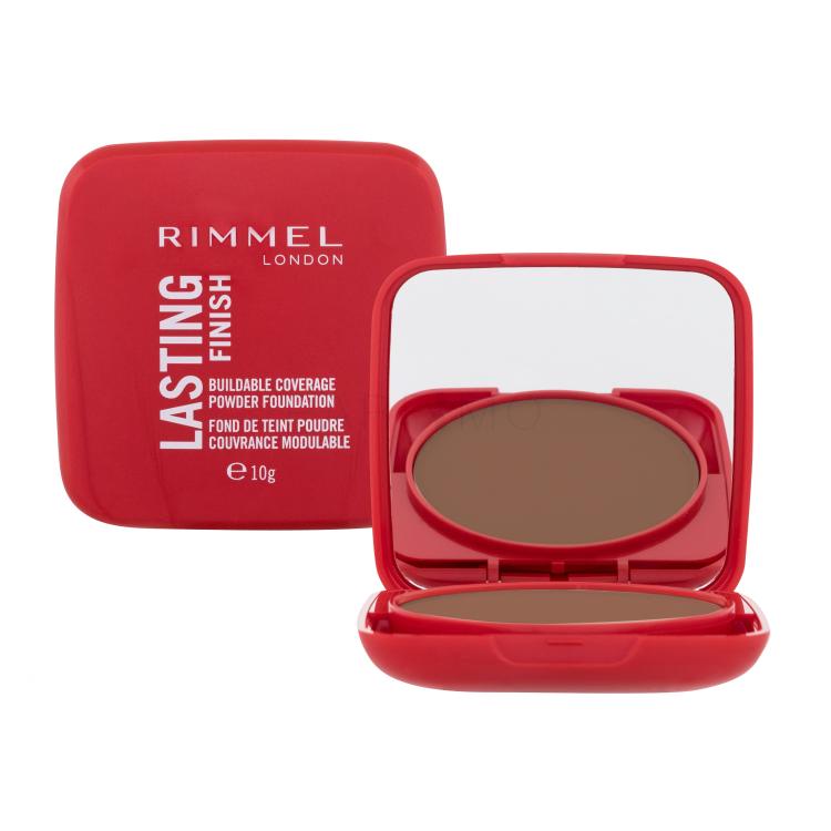 Rimmel London Lasting Finish Powder Foundation Puder za ženske 10 g Odtenek 012 Cinnamon