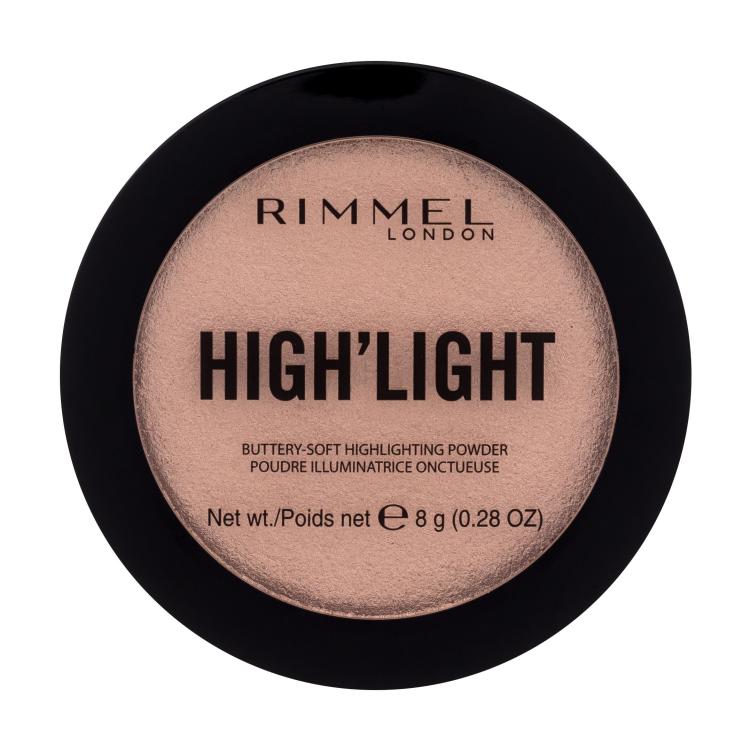 Rimmel London High´Light Osvetljevalec za ženske 8 g Odtenek 002 Candlelit