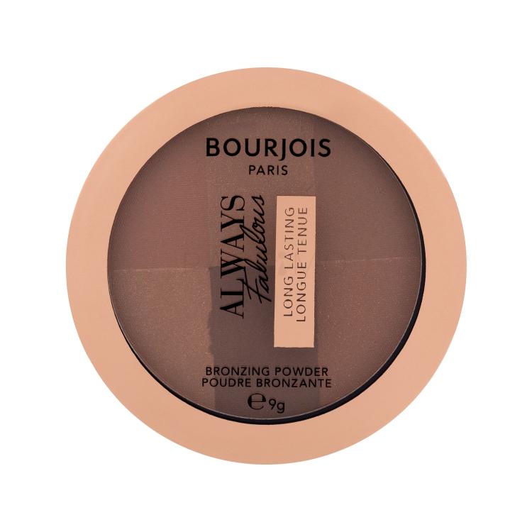 BOURJOIS Paris Always Fabulous Bronzing Powder Bronzer za ženske 9 g Odtenek 002 Dark