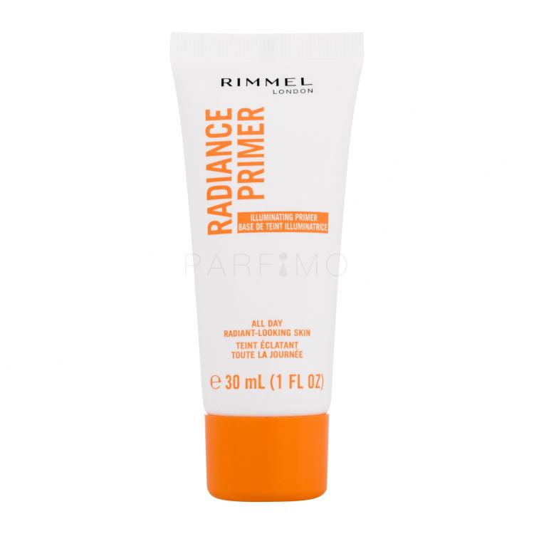 Rimmel London Radiance Primer Podlaga za ličila za ženske 30 ml