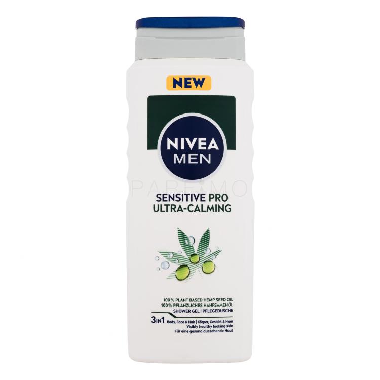 Nivea Men Sensitive Pro Ultra-Calming Shower Gel Gel za prhanje za moške 500 ml