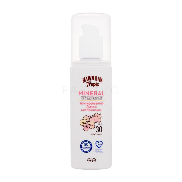 Hawaiian Tropic Mineral Skin Nourishing Milk SPF30 Zaščita pred soncem za telo 100 ml