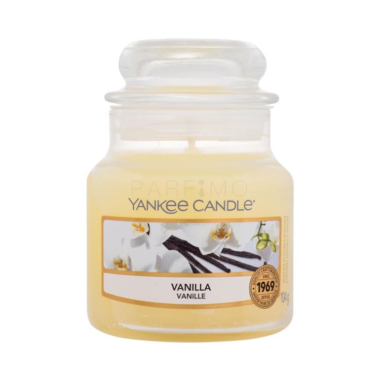 Yankee Candle Vanilla Dišeča svečka 104 g