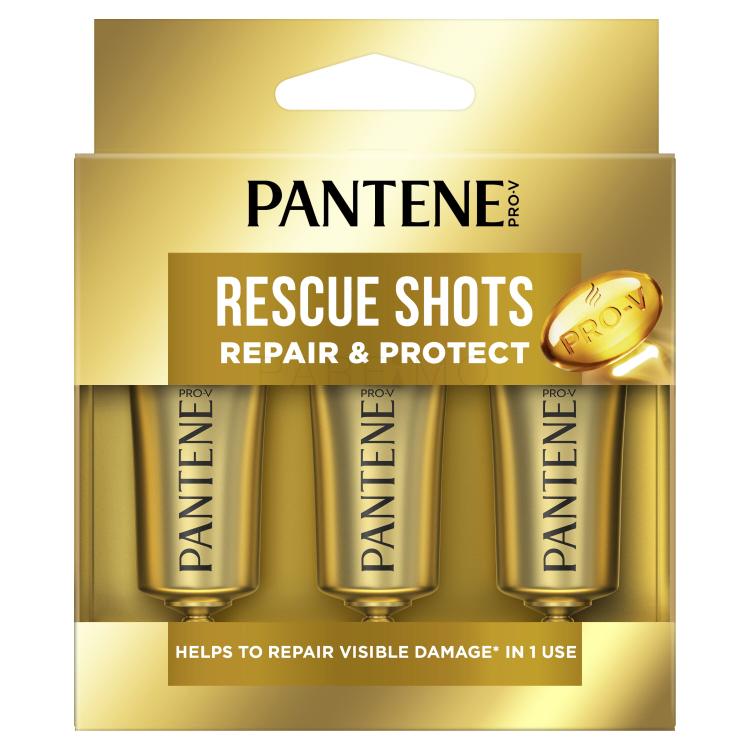 Pantene Intensive Repair (Repair &amp; Protect) Rescue Shots Serum za lase za ženske 3x15 ml