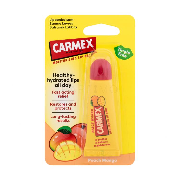 Carmex Peach Mango Balzam za ustnice za ženske 10 g