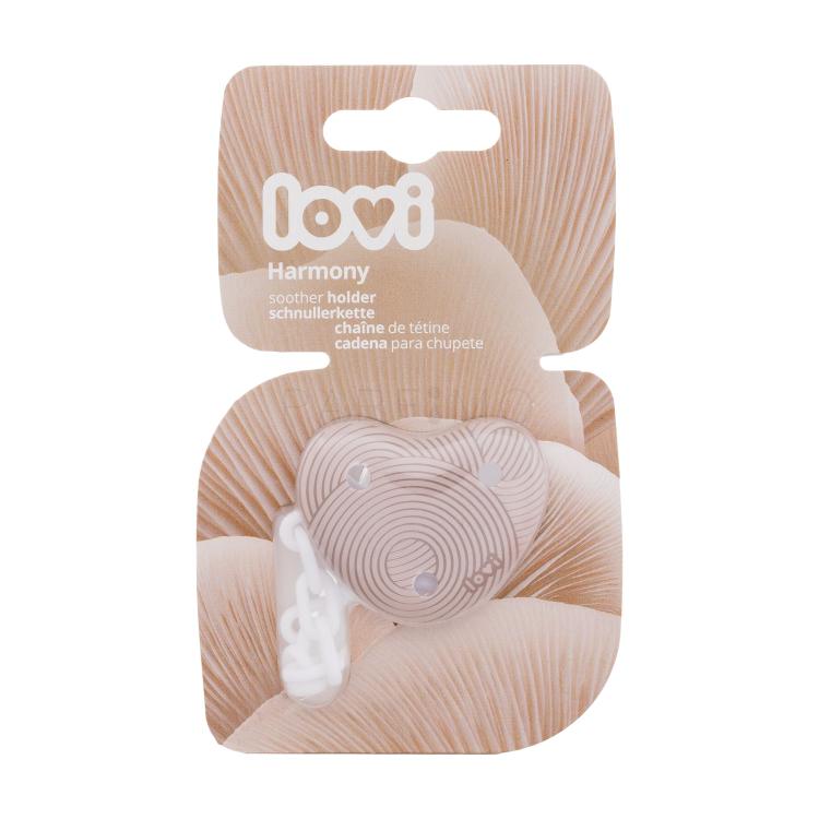 LOVI Harmony Soother Holder Verižica za dudo za otroke 1 kos