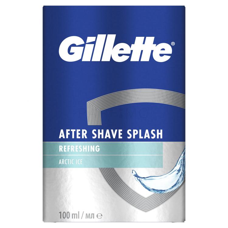 Gillette Arctic Ice After Shave Splash Vodica po britju za moške 100 ml