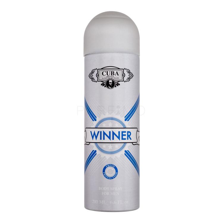 Cuba Winner Deodorant za moške 200 ml