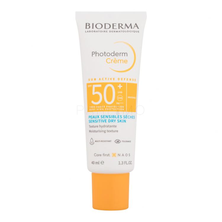 BIODERMA Photoderm Cream SPF50+ Zaščita pred soncem za obraz 40 ml Odtenek Invisible