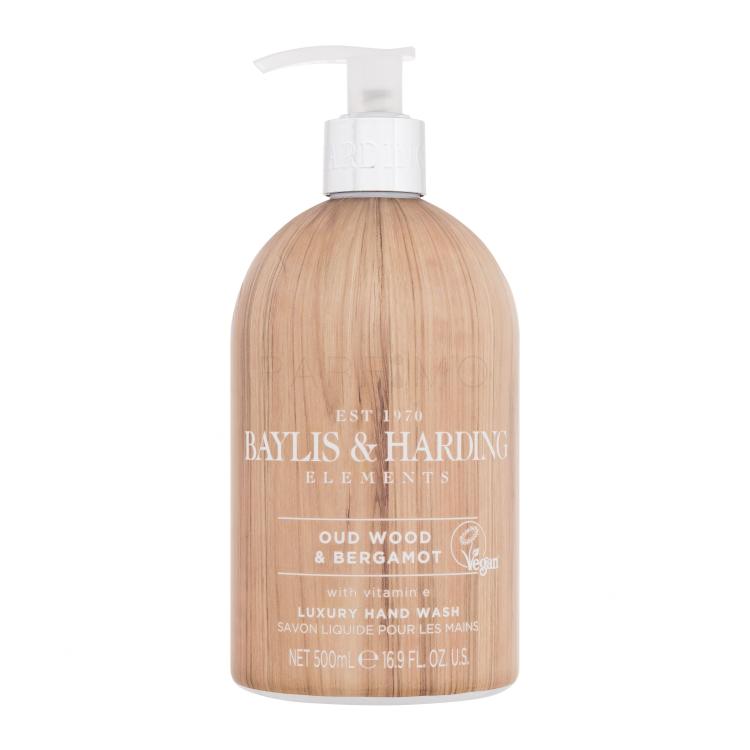 Baylis &amp; Harding Elements Oud Wood &amp; Bergamot Tekoče milo za ženske 500 ml