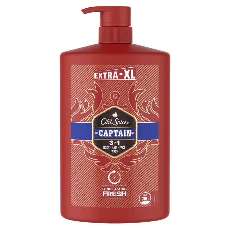 Old Spice Captain Gel za prhanje za moške 1000 ml