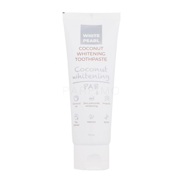 White Pearl PAP Coconut Whitening Toothpaste Zobna pasta 75 ml