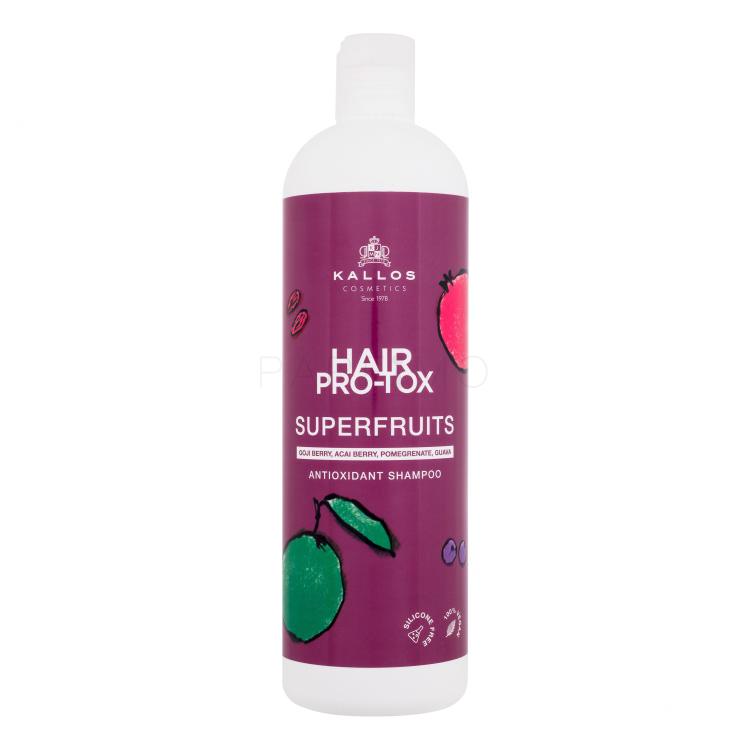 Kallos Cosmetics Hair Pro-Tox Superfruits Antioxidant Shampoo Šampon za ženske 500 ml