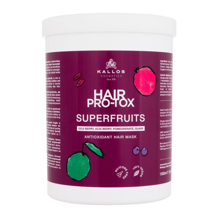 Kallos Cosmetics Hair Pro-Tox Superfruits Antioxidant Hair Mask Maska za lase za ženske 1000 ml