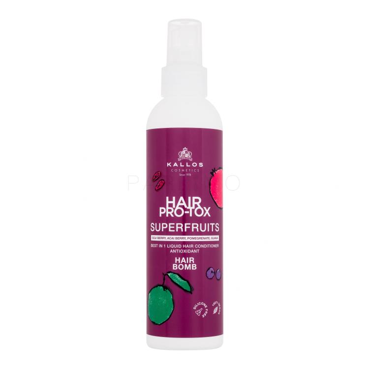 Kallos Cosmetics Hair Pro-Tox Superfruits Hair Bomb Balzam za lase za ženske 200 ml