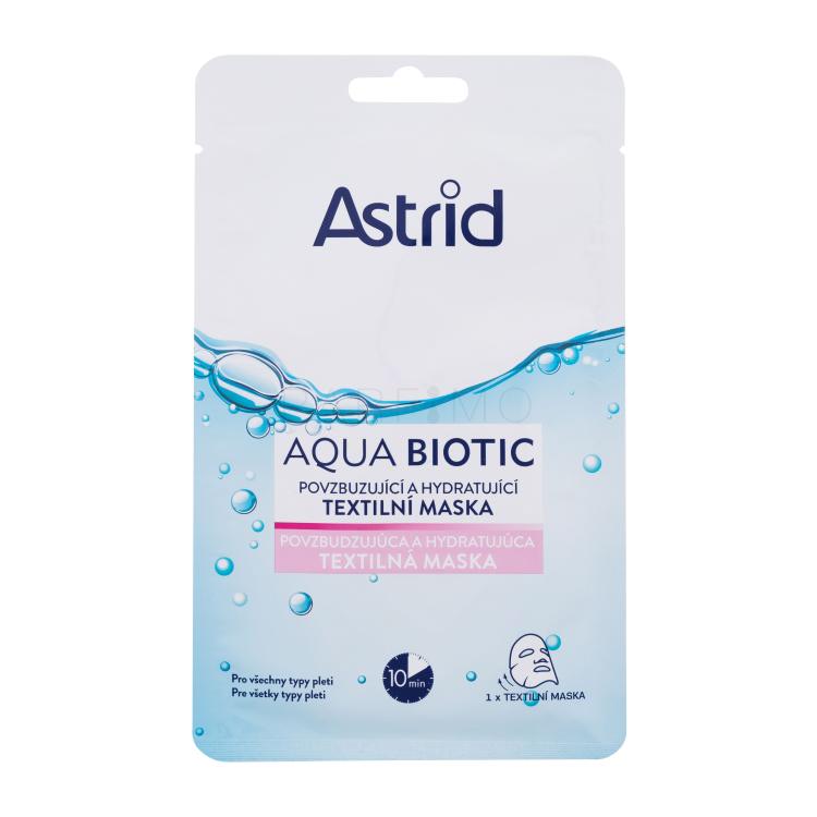 Astrid Aqua Biotic Anti-Fatigue and Quenching Tissue Mask Maska za obraz za ženske 1 kos