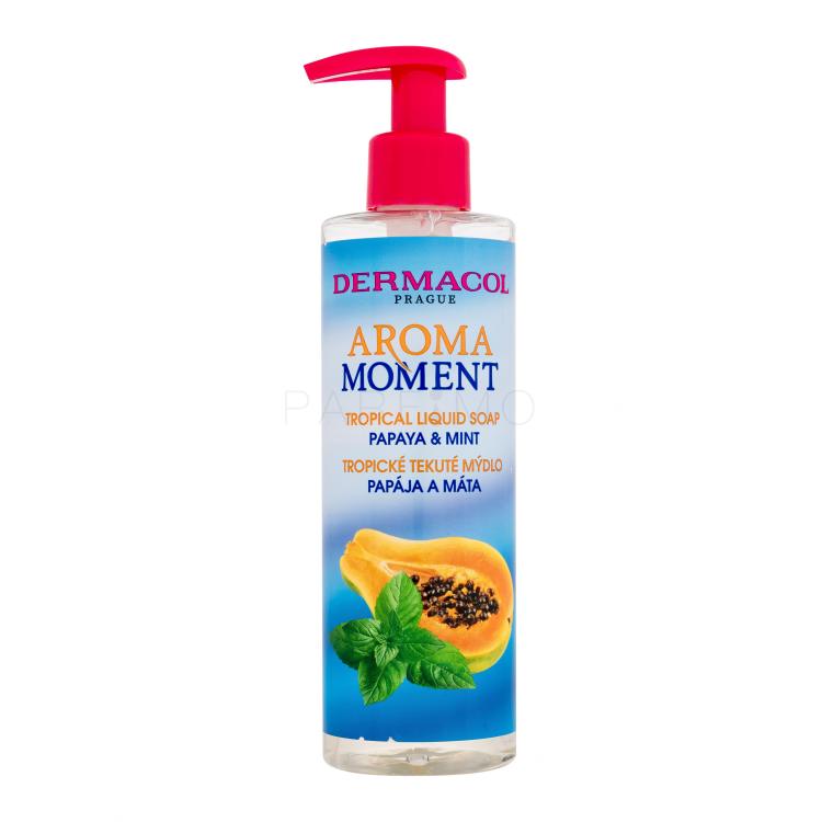 Dermacol Aroma Moment Papaya &amp; Mint Tropical Liquid Soap Tekoče milo 250 ml