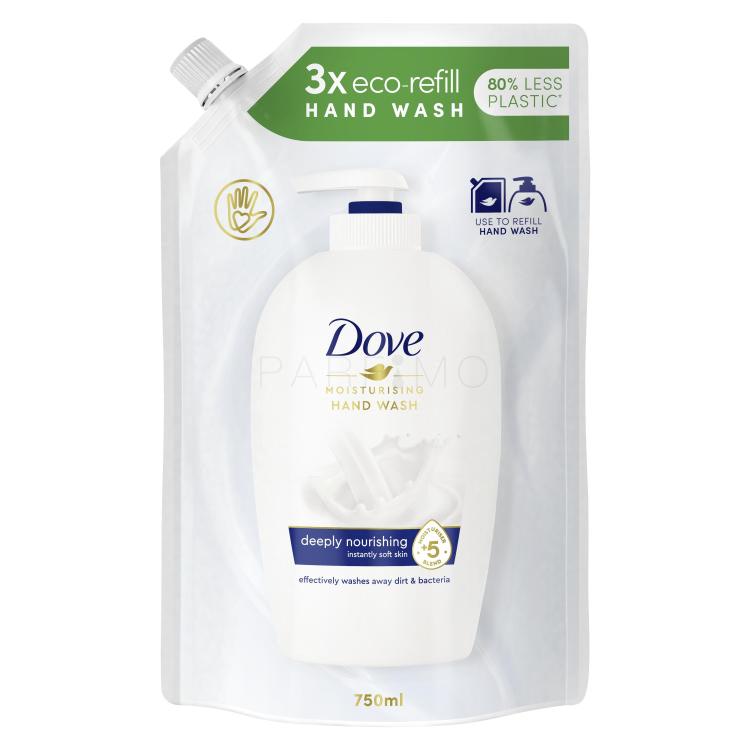 Dove Deeply Nourishing Original Hand Wash Tekoče milo za ženske polnilo 750 ml