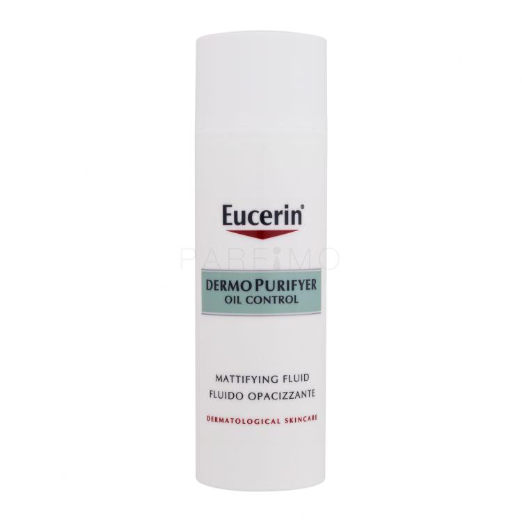 Eucerin DermoPurifyer Oil Control Mattifying Fluid Dnevna krema za obraz za ženske 50 ml